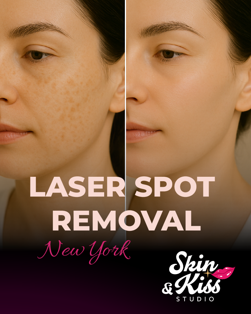 Anti-spot laser