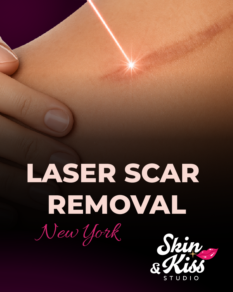 Laser scar removal